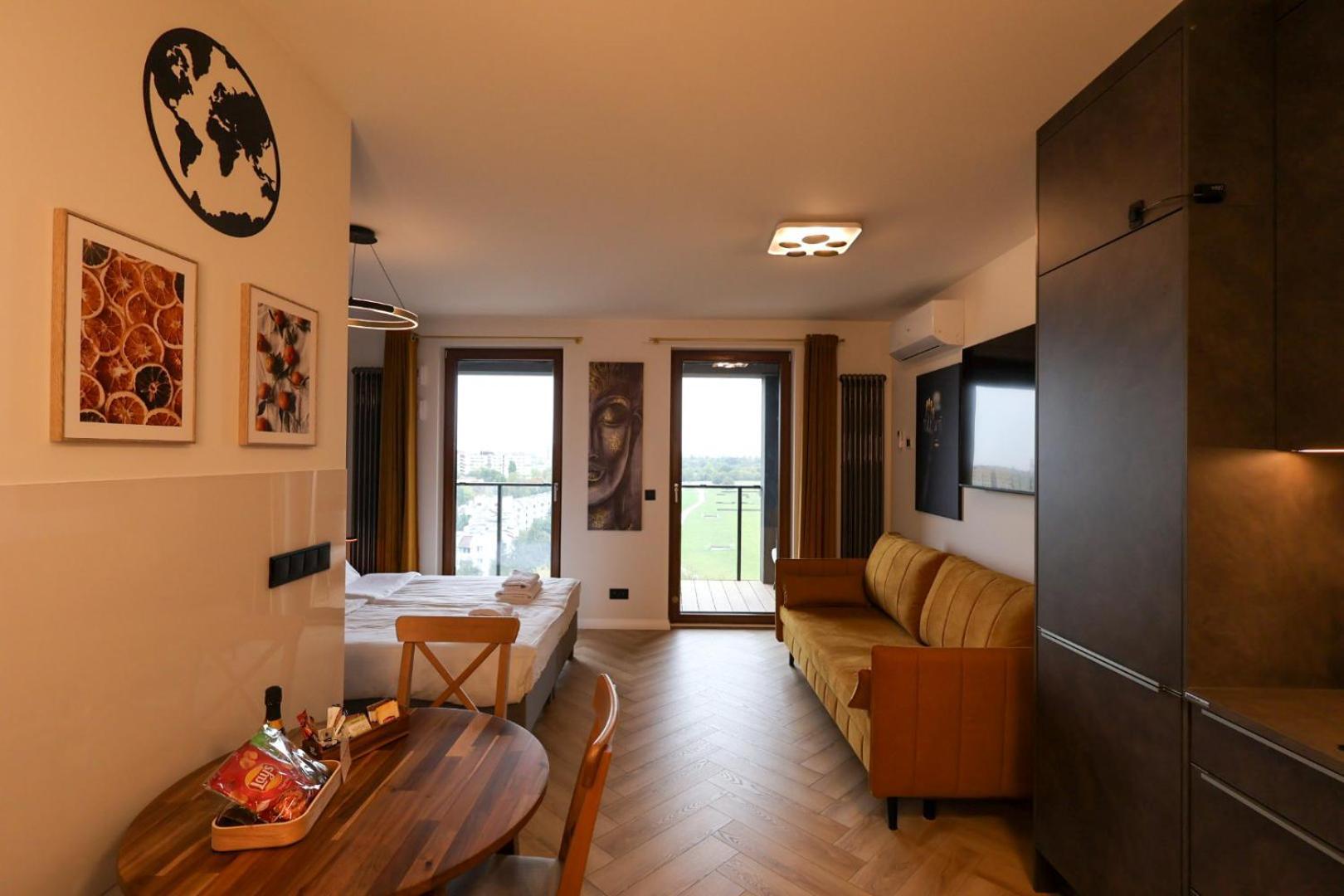 Premium Studio Klobucka Airport Warschau Exterior foto